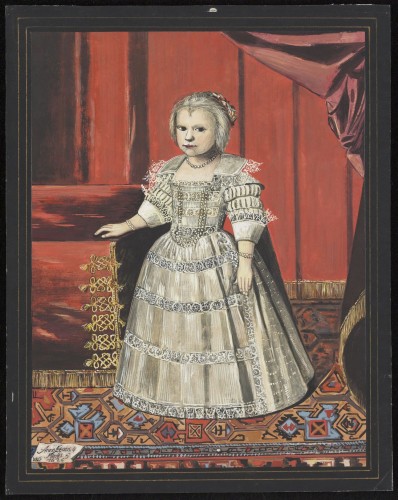 Portret van prinses Elisabeth van Nassau